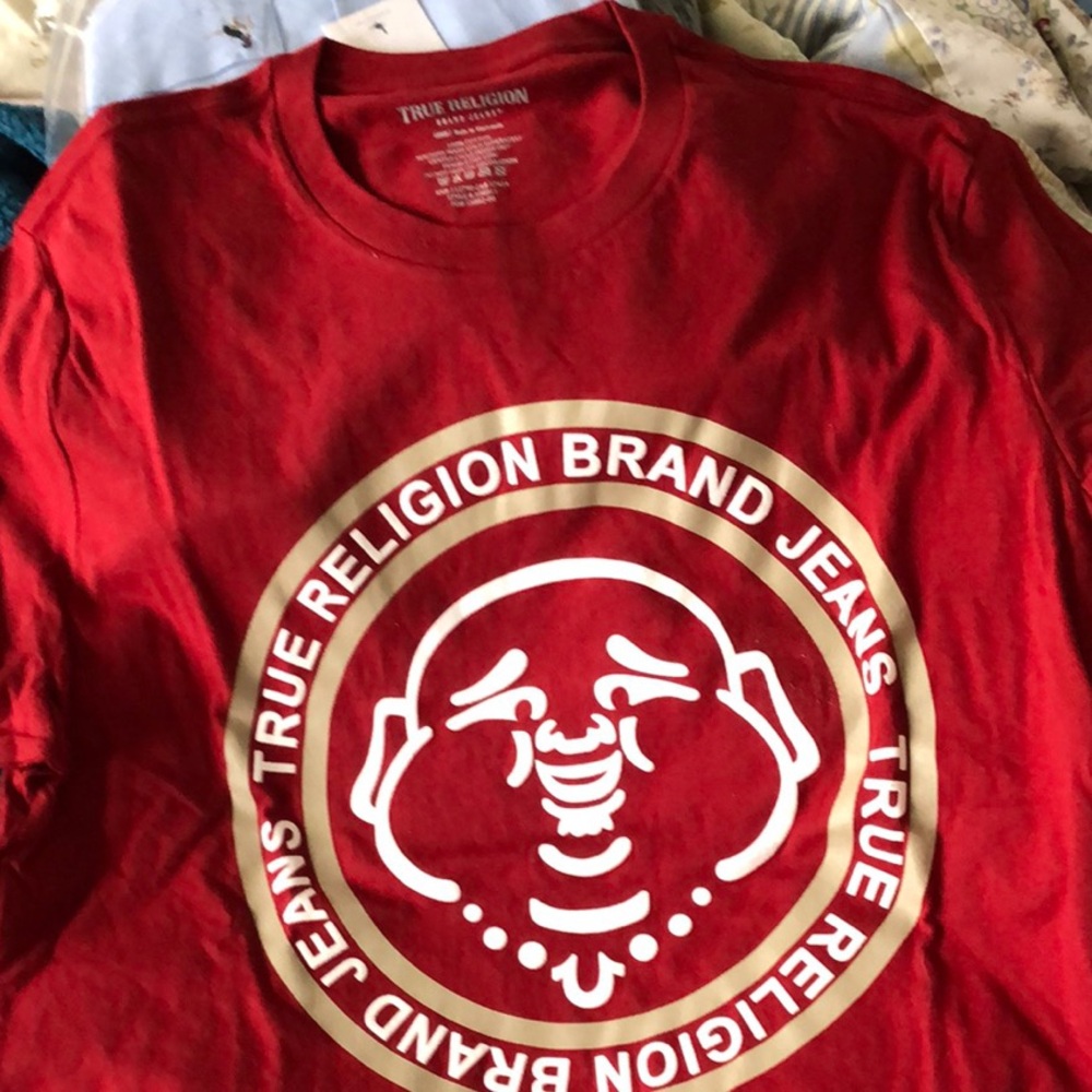 True Religion Red Graphic T-Shirt